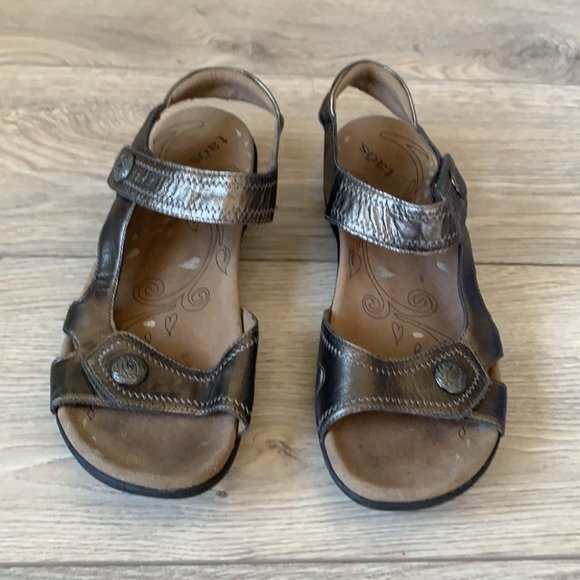 Taos Leather Desire Sandals Size 10 - Picture 6 of 10